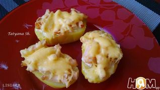 Рецепт Картофеля с ветчиной и сыром