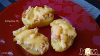 Рецепт Картофеля с ветчиной и сыром