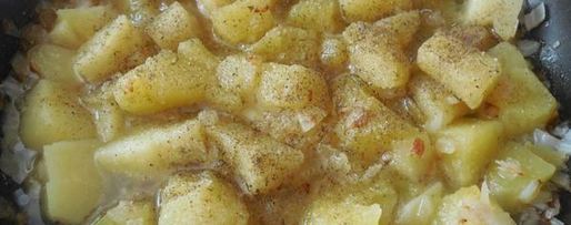 Шаг 2: картофеля в перце