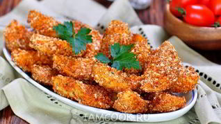 Рецепт Картофеля в сырно-пряной панировке
