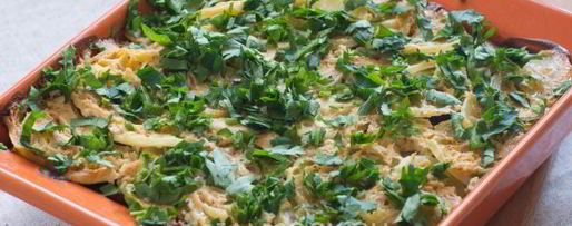 Шаг 9: картошки с грибами в сметане в духовке