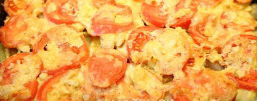 Шаг 16: картошки с куриным филе и помидорами в духовке