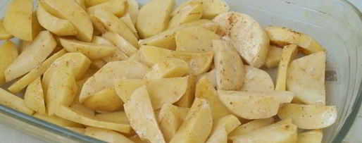 Шаг 8: картошки с курицей и грибами в духовке