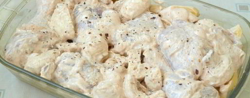 Шаг 9: картошки с курицей и грибами в духовке