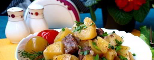 Шаг 8: картошки с мясом в фольге в духовке