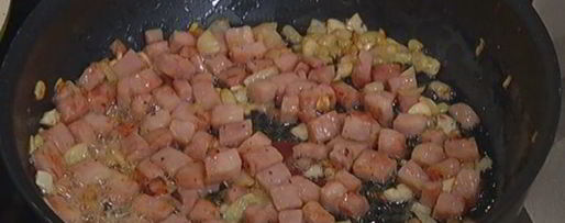 Шаг 2: крокетов с ветчиной