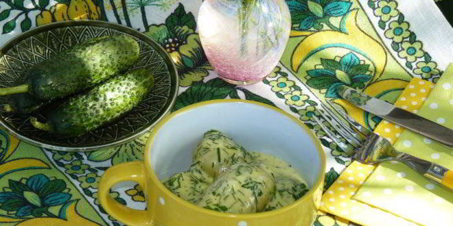 Рецепт молодого картофеля по-деревенски