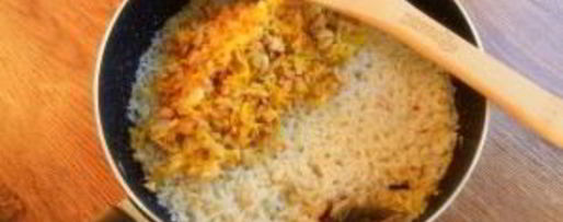 Шаг 5: морковного риса на гарнир