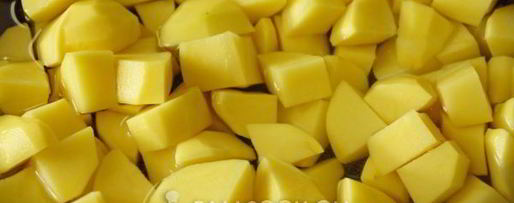 Шаг 3: обжаренного картофеля с чесноком