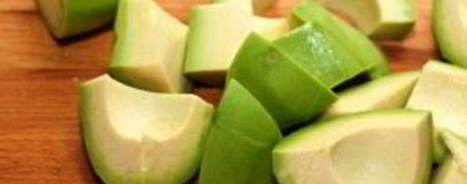 Шаг 1: печеного картофеля с соусом из авокадо