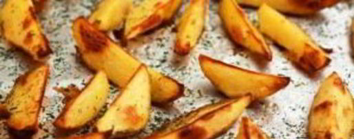 Шаг 4: печеного картофеля с соусом из авокадо