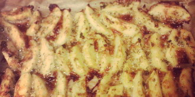 Рецепт печеного картофеля с сыром