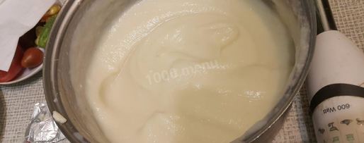 Шаг 4: пюре из цветной капусты с сыром