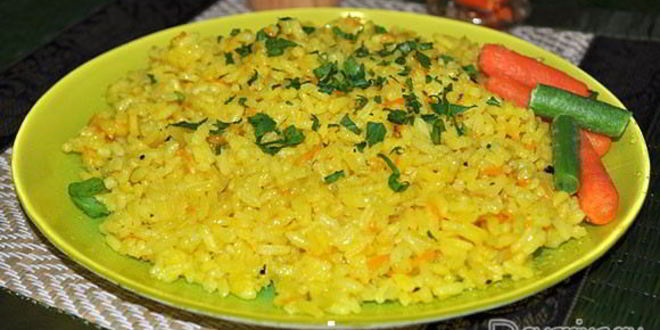 Рецепт риса для гарнира на сковороде