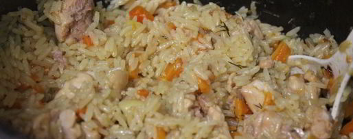 Шаг 6: риса курицей лимонный аромат в мультиварке