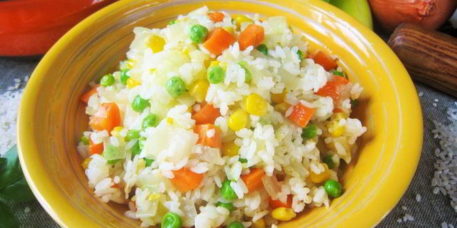 Рецепт риса по-деревенски