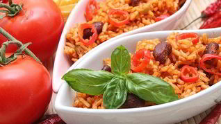 Рецепт Риса по-мексикански с фасолью