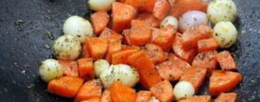 Шаг 2: риса с гавайской смесью