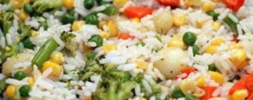 Шаг 6: риса с гавайской смесью