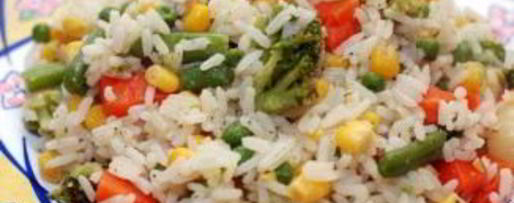 Шаг 7: риса с гавайской смесью