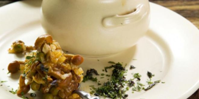 Рецепт риса с грибами и овощами