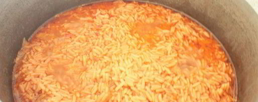 Шаг 7: риса с капустой и сушеными грибами