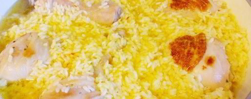 Шаг 24: риса с креветками, курицей и копчеными колбасками