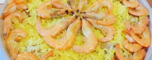 Шаг 26: риса с креветками, курицей и копчеными колбасками