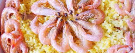 Шаг 28: риса с креветками, курицей и копчеными колбасками