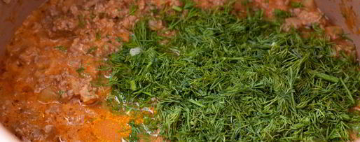 Шаг 4: риса с мясным соусом в мультиварке