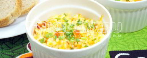 Шаг 8: риса с овощами на сковороде