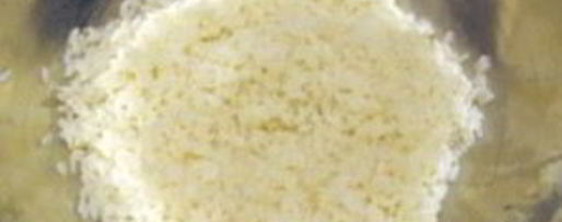 Шаг 2: риса с шампиньонами