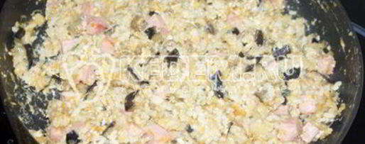 Шаг 3: риса с яйцом по-китайски