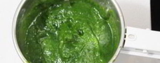 Шаг 1: риса со шпинатом