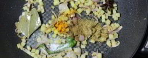 Шаг 2: риса со шпинатом