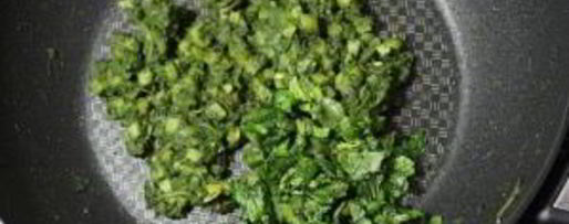 Шаг 3: риса со шпинатом