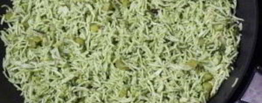 Шаг 4: риса со шпинатом