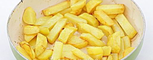 Шаг 6: жареной картошки с мясом