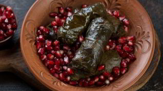 Рецепт Азербайджанской долмы с зернами граната