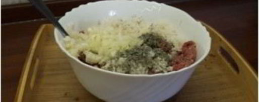 Шаг 1: долмы из баранины