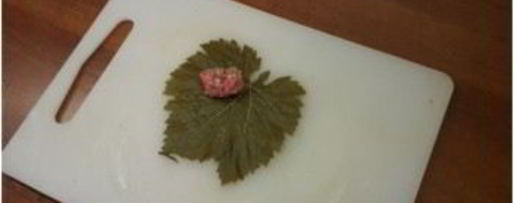 Шаг 2: долмы из баранины