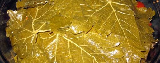 Шаг 10: долмы из маринованных листьев