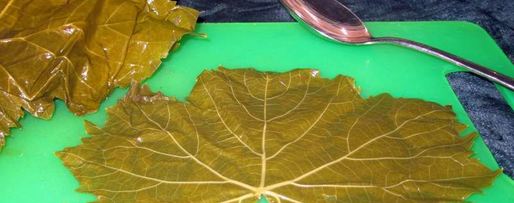 Шаг 4: долмы из маринованных листьев