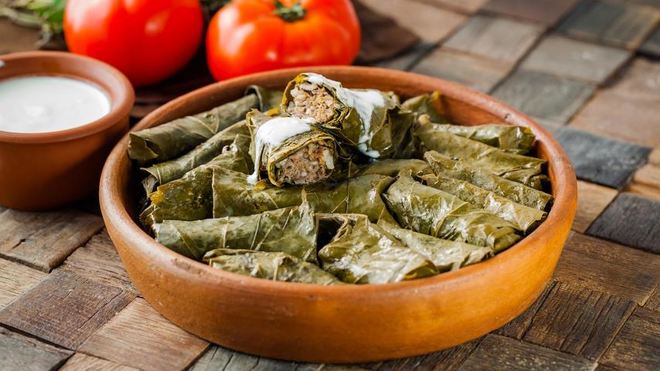 Рецепт Долмы с бараниной и говядиной