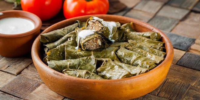 Рецепт долмы с бараниной и говядиной