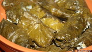 Рецепт Долмы с филе морского окуня