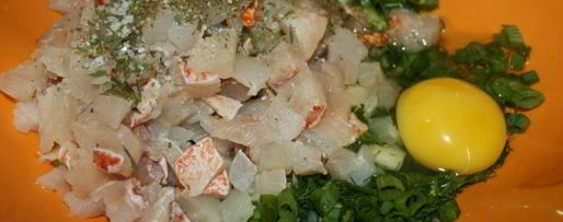 Шаг 4: долмы с филе морского окуня