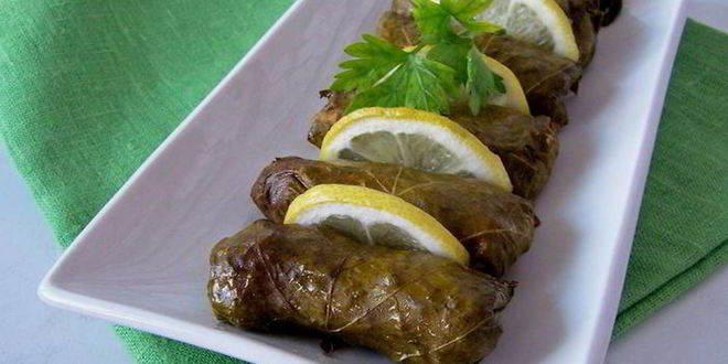 Рецепт долмы с курицей и кедровыми орешками