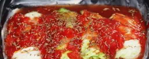 Шаг 17: голубцов из пекинской капусты с отварным мясом