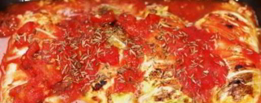 Шаг 18: голубцов из пекинской капусты с отварным мясом